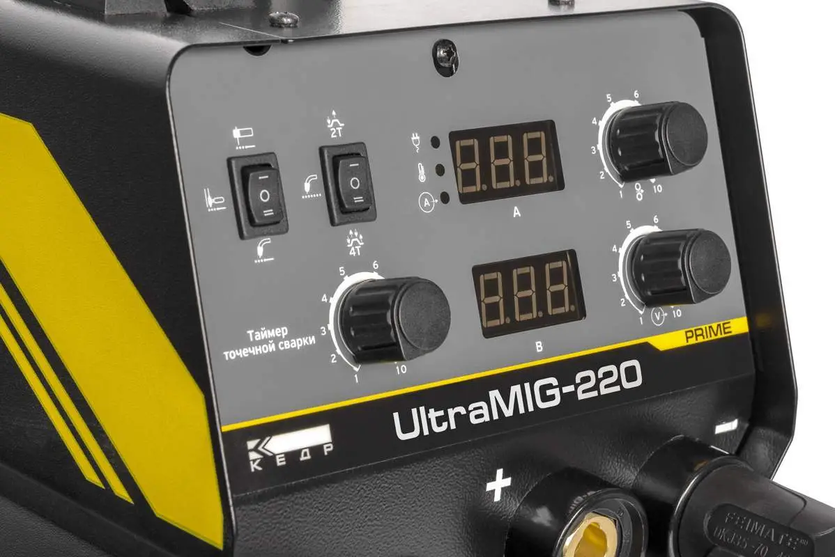Полуавтомат  КЕДР UltraMIG-220 (220В, 30-220А)